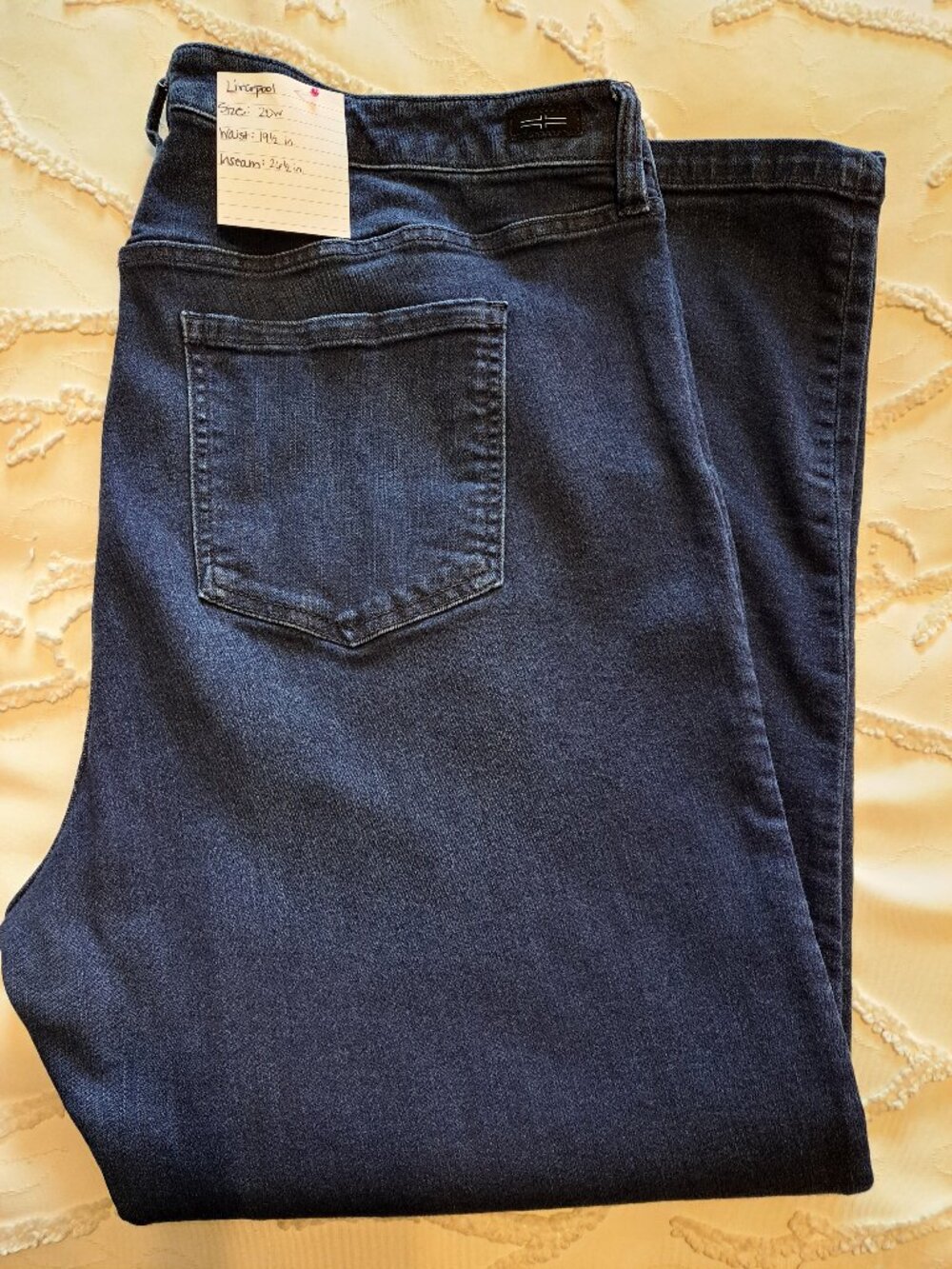 Liverpool Straight Leg Cigarette Jeans